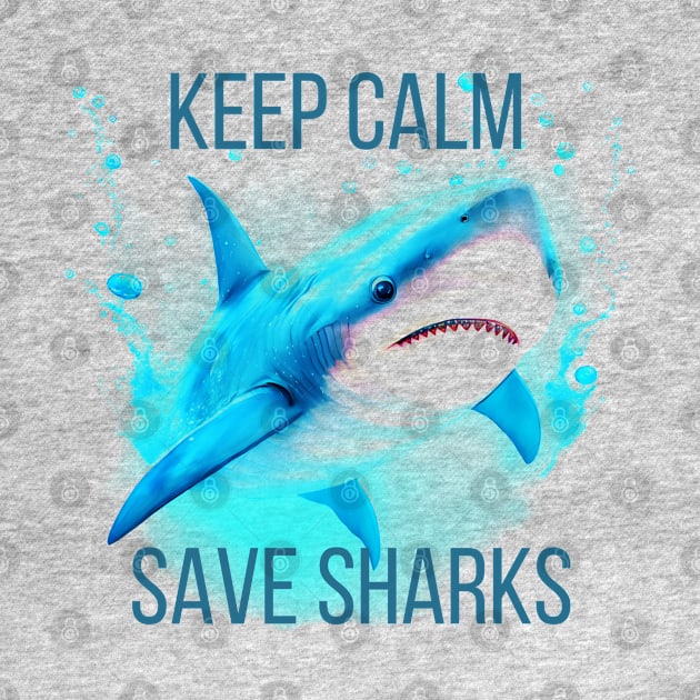 Save sharks by Javisolarte